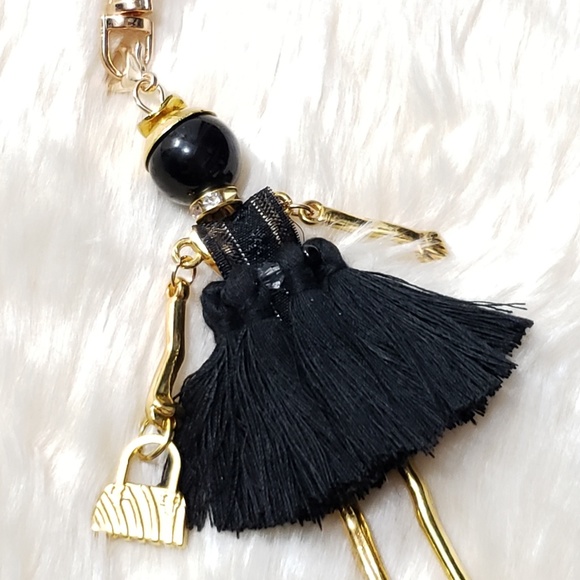 ⤵⤵New Tassel Cute Doll Handbag Keychain Keycharm - Picture 2 of 3